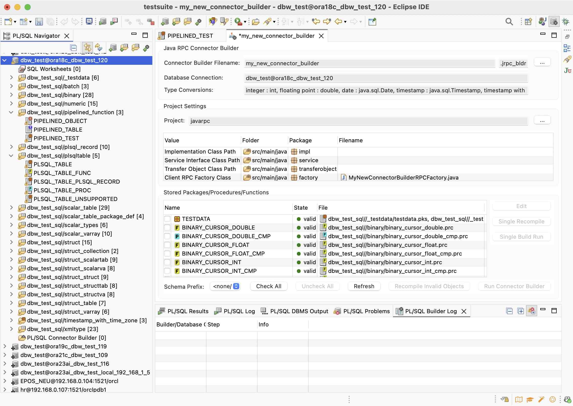 Connector Builder Configuration - Step 1